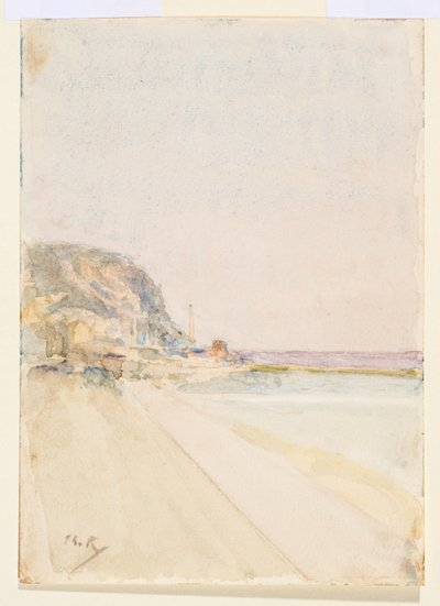 Ansicht von East Cliff, Hastings, vor 1900 von Theodore Roussel