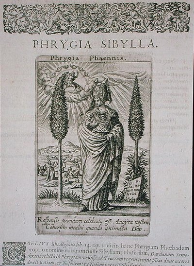 Phrygia Sibylla, Kopie der Illustration aus 