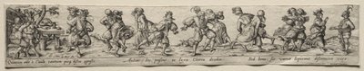Tanz der Bauern von Theodore de Bry