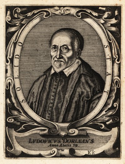 Louis Dorleans, französischer Dichter und Pamphletist von Theodore de Bry