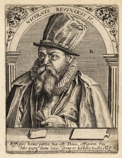 Nicolaus Reusner von Theodore de Bry