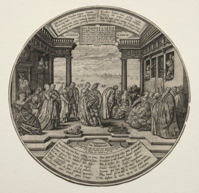 Der venezianische Ball von Theodore de Bry