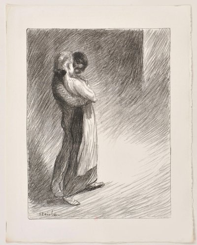 [Vorstadtidylle] von Théophile Alexandre Steinlen