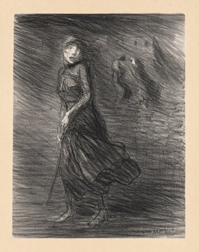 Auf der Straße von Théophile Alexandre Steinlen
