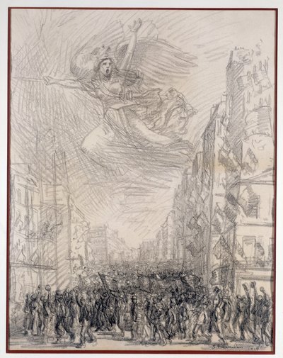 Sieg oder Marseillaise Allegorie von Théophile Alexandre Steinlen