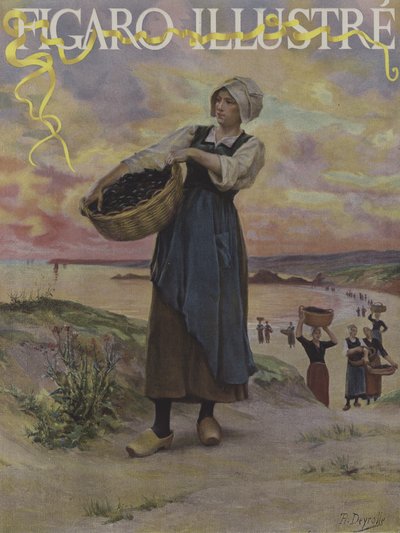 Titelblatt von Le Figaro Illustre, September 1891 von Theophile Louis Deyrolle