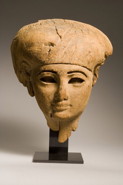 Mumienmaske, frühes 1. Jahrtausend v. Chr. (Holz) von Third Intermediate Period Egyptian