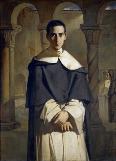 Porträt von Henri Dominique Lacordaire, 1840 von Théodore Chassériau