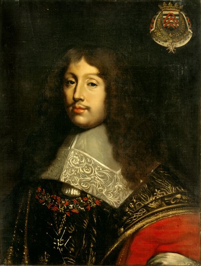 Porträt des Herzogs Francois de la Rochefoucauld (1613-1680), französischer Schriftsteller (Gemälde von Theodore Chasseriau, 19. Jahrhundert) von Théodore Chassériau