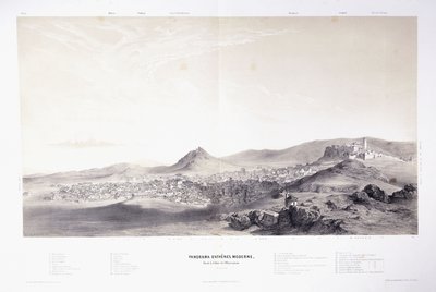 Panorama des modernen Athen von Théodose du Moncel