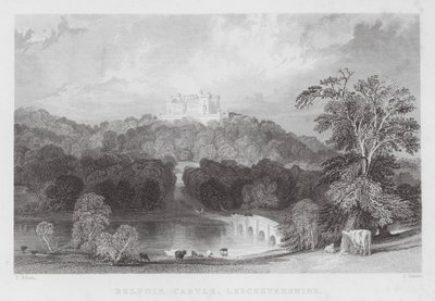 Belvoir Castle, Leicestershire von Thomas (after) Allom
