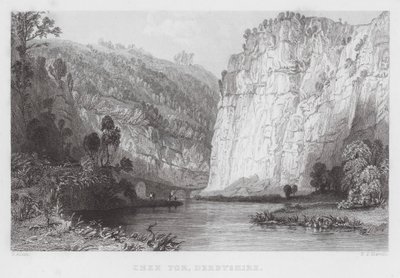 Chee Tor, Derbyshire (Gravur) von Thomas (after) Allom