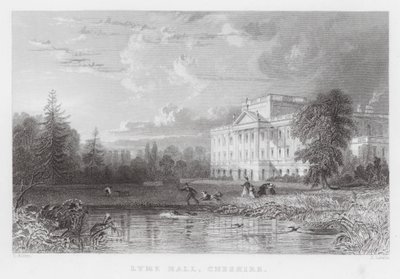 Lyme Hall, Cheshire (Stich) von Thomas (after) Allom