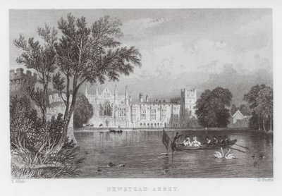 Newstead Abbey (Stich) von Thomas (after) Allom