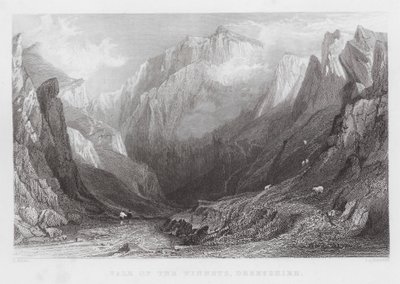 Tal der Winnets, Derbyshire (Gravur) von Thomas (after) Allom