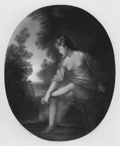 Musidora von Thomas (after) Gainsborough
