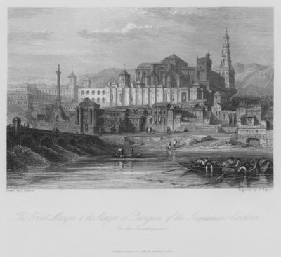 Die Große Moschee des Alcázar oder Kerker der Inquisition, Córdoba, Spanien von Thomas (after) Higham