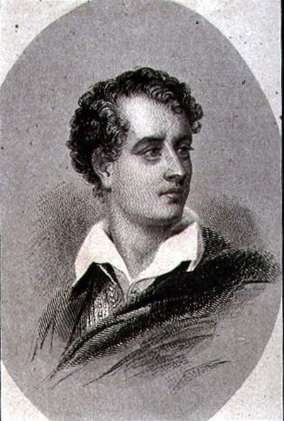 Porträt von George, Lord Byron (1788-1824) von Thomas (after) Phillips