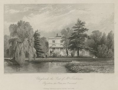 Claylands, der Sitz von Mrs. Fentima von Thomas Allom