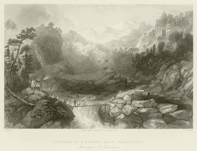 Überquerung durch einen Sangha von Thomas Allom