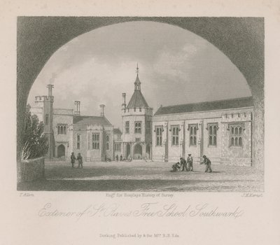 Außenansicht der St. Olave