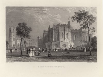 Lancaster Castle von Thomas Allom