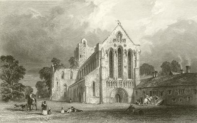 Llanercost Priory, Cumberland von Thomas Allom