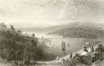 Teignmouth, vom Ness von Thomas Allom