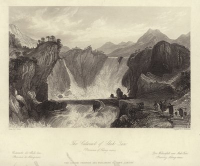 Der Katarakt von Shih Tan von Thomas Allom