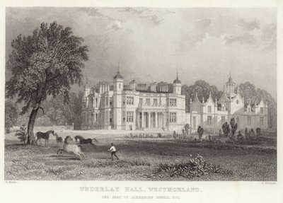 Underlay Hall in Westmoreland von Thomas Allom