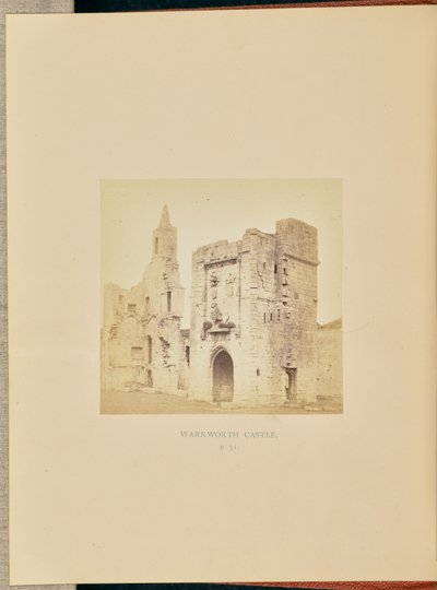 Burg Warkworth von Thomas Annan