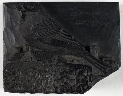 Holzstock für „Der Sperling“, aus A History of British Birds von Thomas Bewick