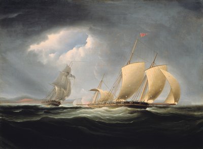 Eroberung von Tripolis durch die Enterprise, 1806-12 von Thomas Birch