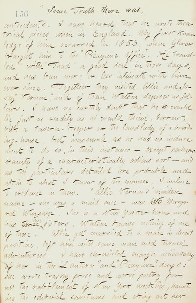 Thomas Butler Gunn Tagebücher - Band 18, Seite 172, 16. Januar 1862 von Thomas Butler Gunn