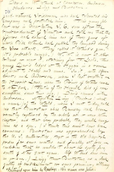 Thomas Butler Gunn Tagebücher - Band 19, Seite 84, 26. März 1862 von Thomas Butler Gunn