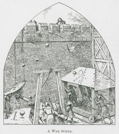 Eine Kriegsszene von Thomas Charles Barfield