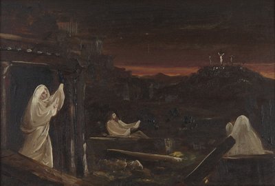 Tote, die aus Gräbern auferstehen von Thomas Cole