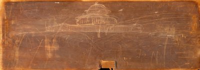 Skizze für das Ohio State Capitol Design von Thomas Cole