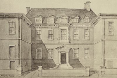 Sir John Houblons Haus von Thomas Colman (after) Dibdin