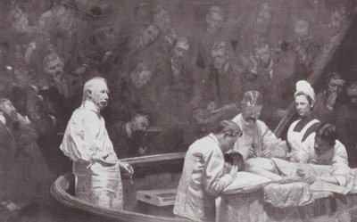 Philadelphia: Dr. D. Hayes Agnew am Ende einer Klinik von Thomas Cowperthwait (after) Eakins
