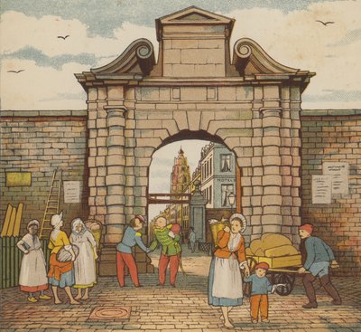 Calais: das Wassertor von Thomas Crane