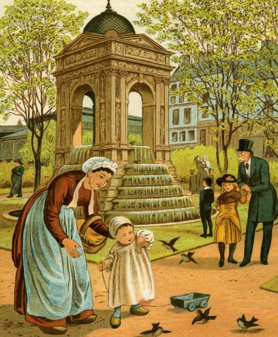 La Fontaine des Innocents von Thomas Crane