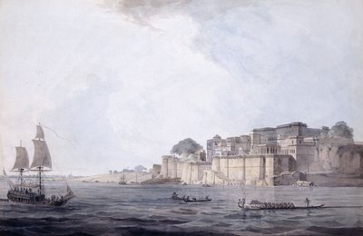 Ramnagar, in der Nähe von Benares [Varanasi], Uttar Pradesh, um 1788-9 von Thomas Daniell