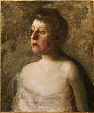 Eine Sängerin (Frau W.H. Bowden) von Thomas Eakins