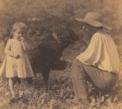 Katie Crowell, William J. Crowell und "Piero?" von Thomas Eakins