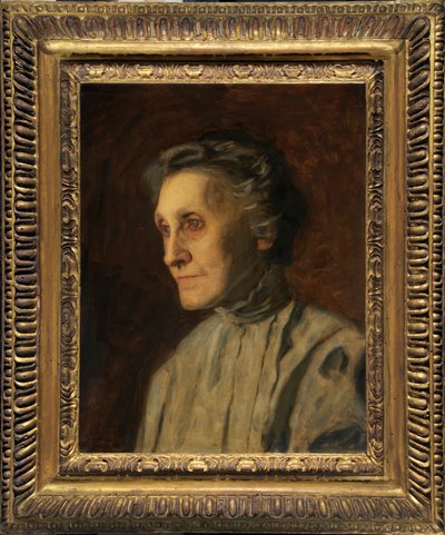 Porträt von Frau Helen Mac Knight (Porträt einer Mutter) von Thomas Eakins