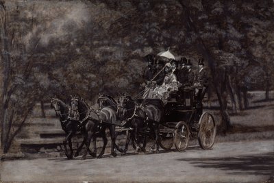Die Fairman Rogers Four-In-Hand (Ein Maivormittag im Park) von Thomas Eakins