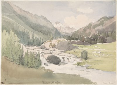 Bergtal von Thomas Ender