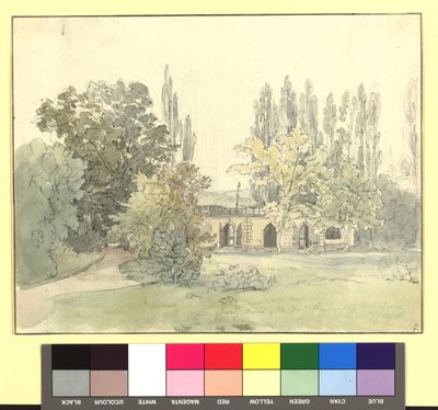 Sommerhaus im Park des Fürstenpaares von Thomas Ender