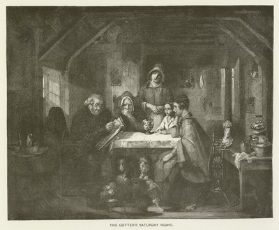 Der Samstagabend des Landmanns von Thomas Faed